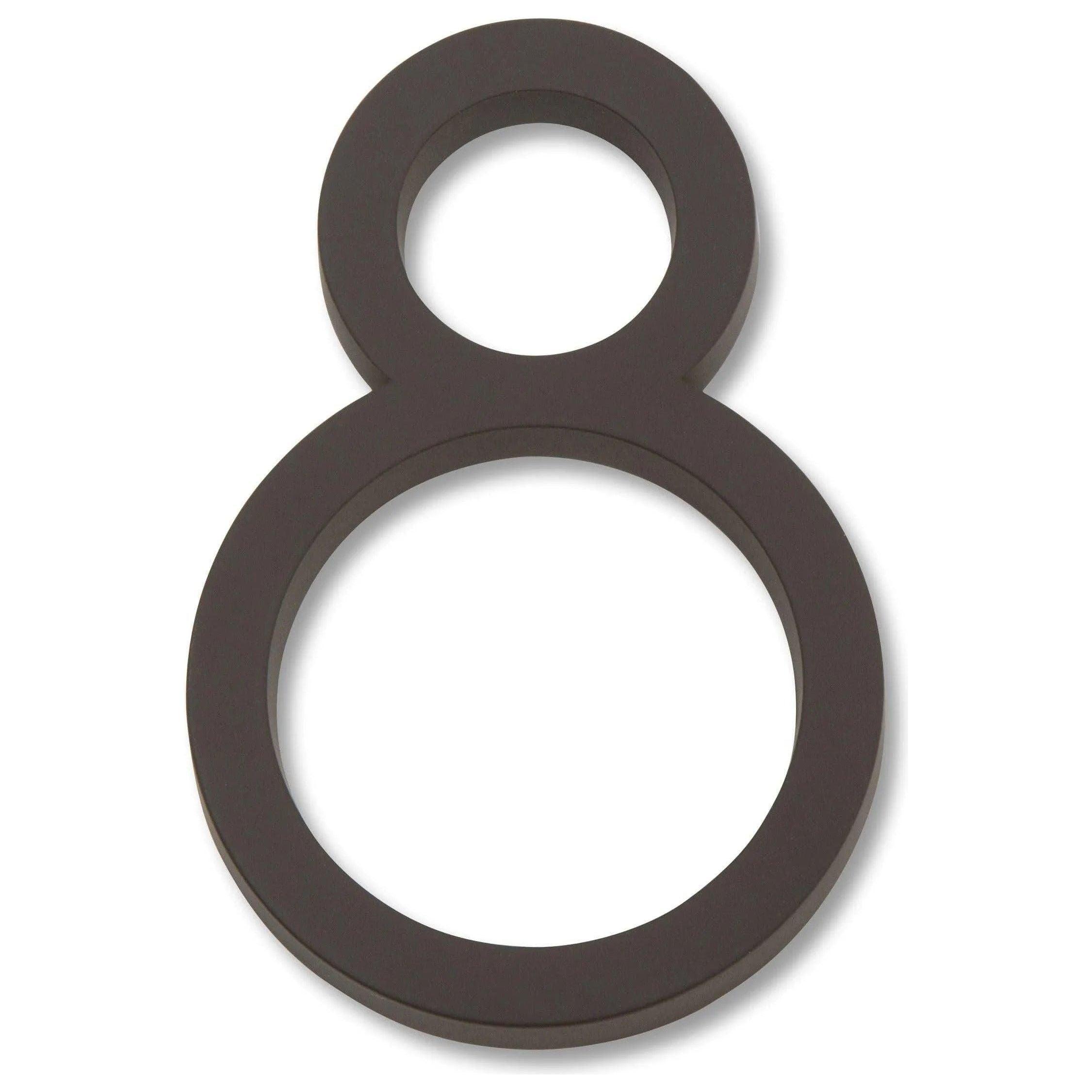 Atlas Homewares - Modern Avalon House Numbers - AVN8-O - Canada Light Shop