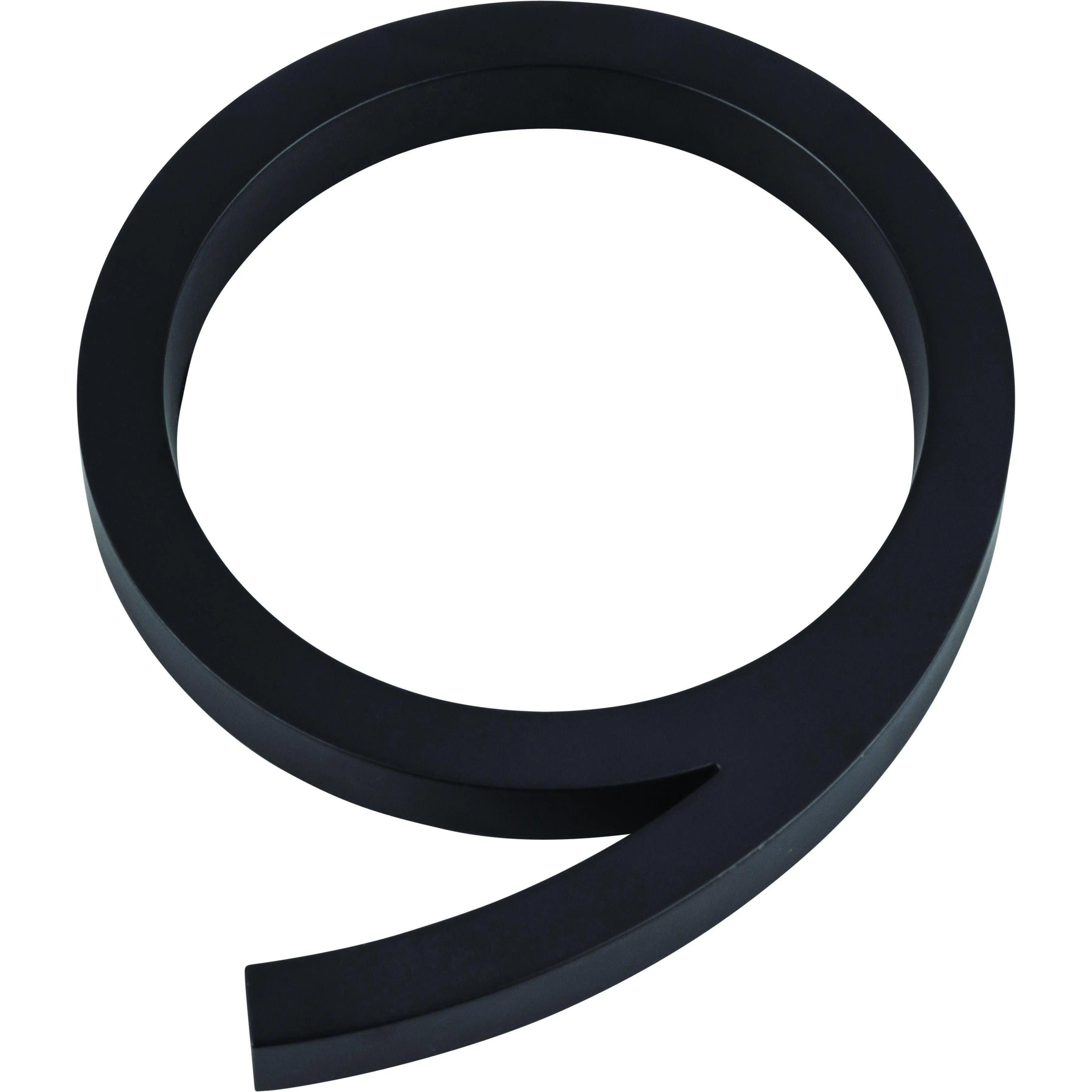 Atlas Homewares - Modern Avalon House Numbers - AVN9-L-BL - Canada Light Shop
