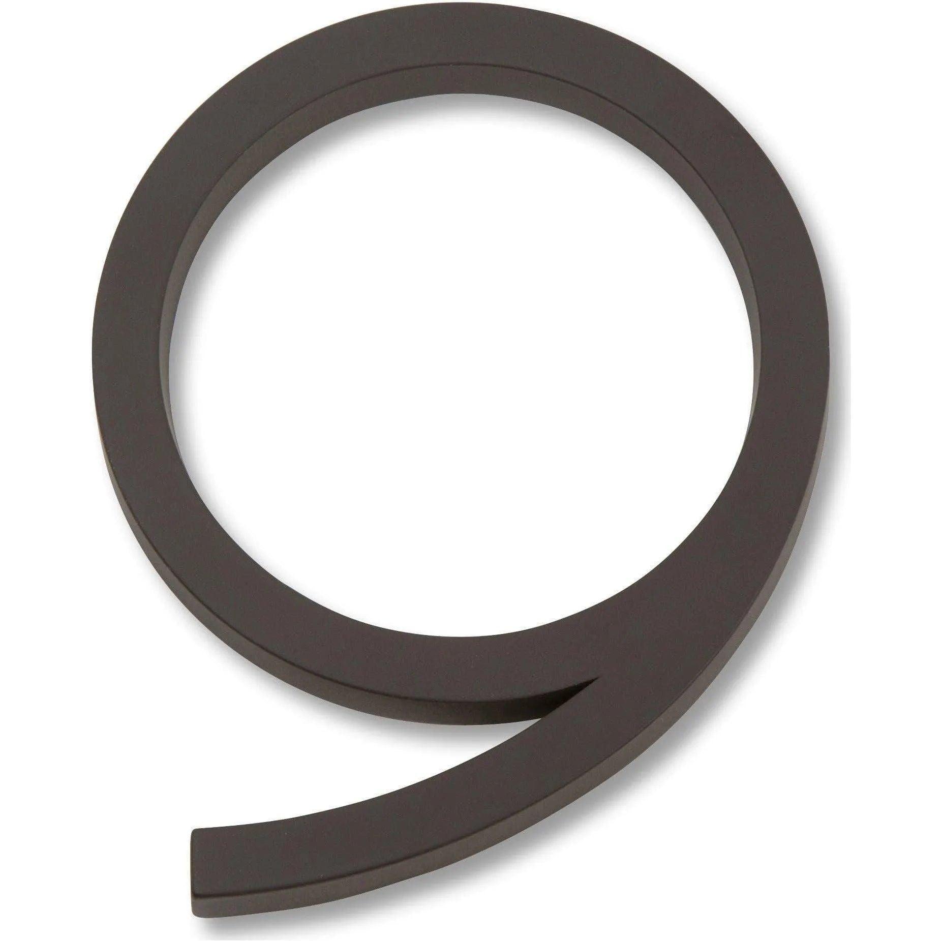 Atlas Homewares - Modern Avalon House Numbers - AVN9-O - Canada Light Shop