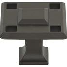 Atlas Homewares - Modern Craftsman Square Knob - 4007-O - Canada Light Shop