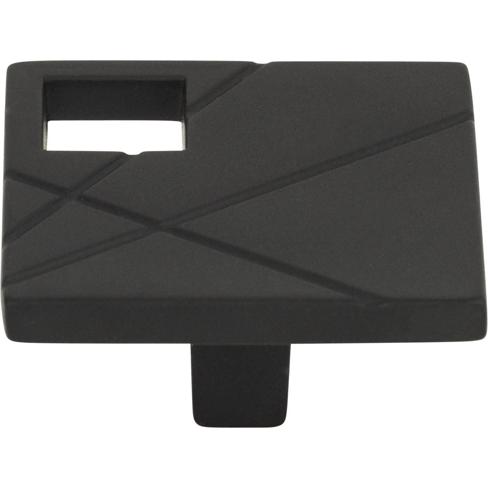Atlas Homewares - Modernist Left Square Knob - 251L-BL - Canada Light Shop