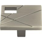 Atlas Homewares - Modernist Right Square Knob - 251R-BRN - Canada Light Shop