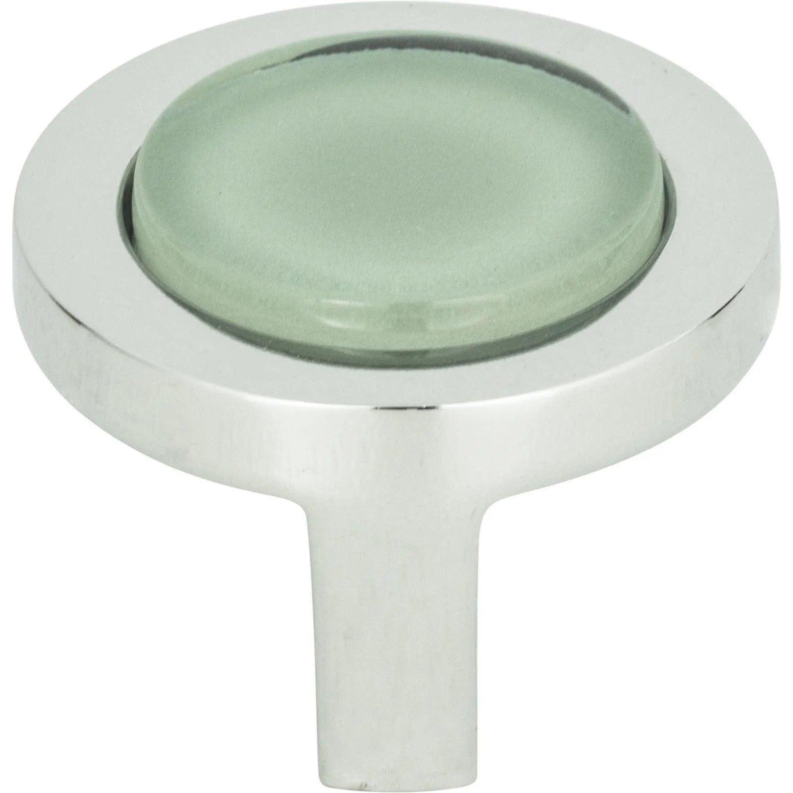 Atlas Homewares - Spa Green Round Knob - 229-GR-CH - Canada Light Shop