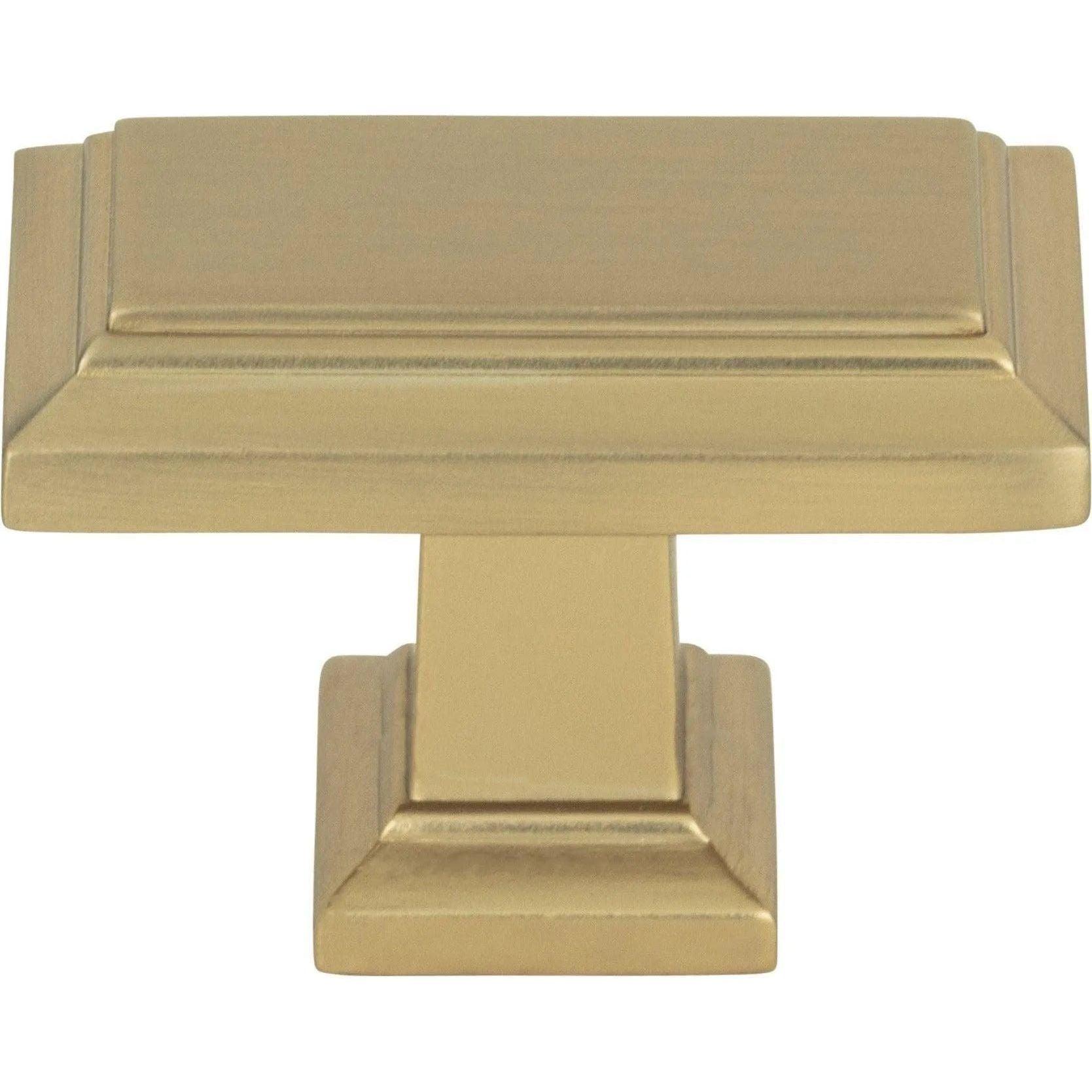 Atlas Homewares - Sutton Place Rectangle Knob - 290-CM - Canada Light Shop