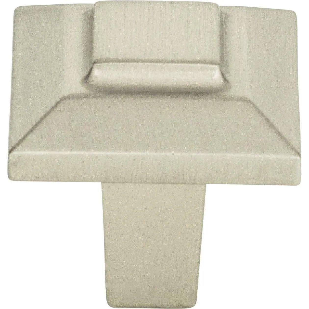 Atlas Homewares - Trocadero Small Square Knob - 283-BRN - Canada Light Shop