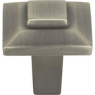 Atlas Homewares - Trocadero Small Square Knob - 283-P - Canada Light Shop