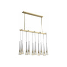 Avenue Lighting - Abbey Park Linear Chandelier - HF8133-BB - Canada Light Shop