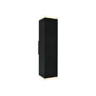 Avenue Lighting - Avenue Double Outdoor LED Wall Mount - AV9892-BLK - Canada Light Shop