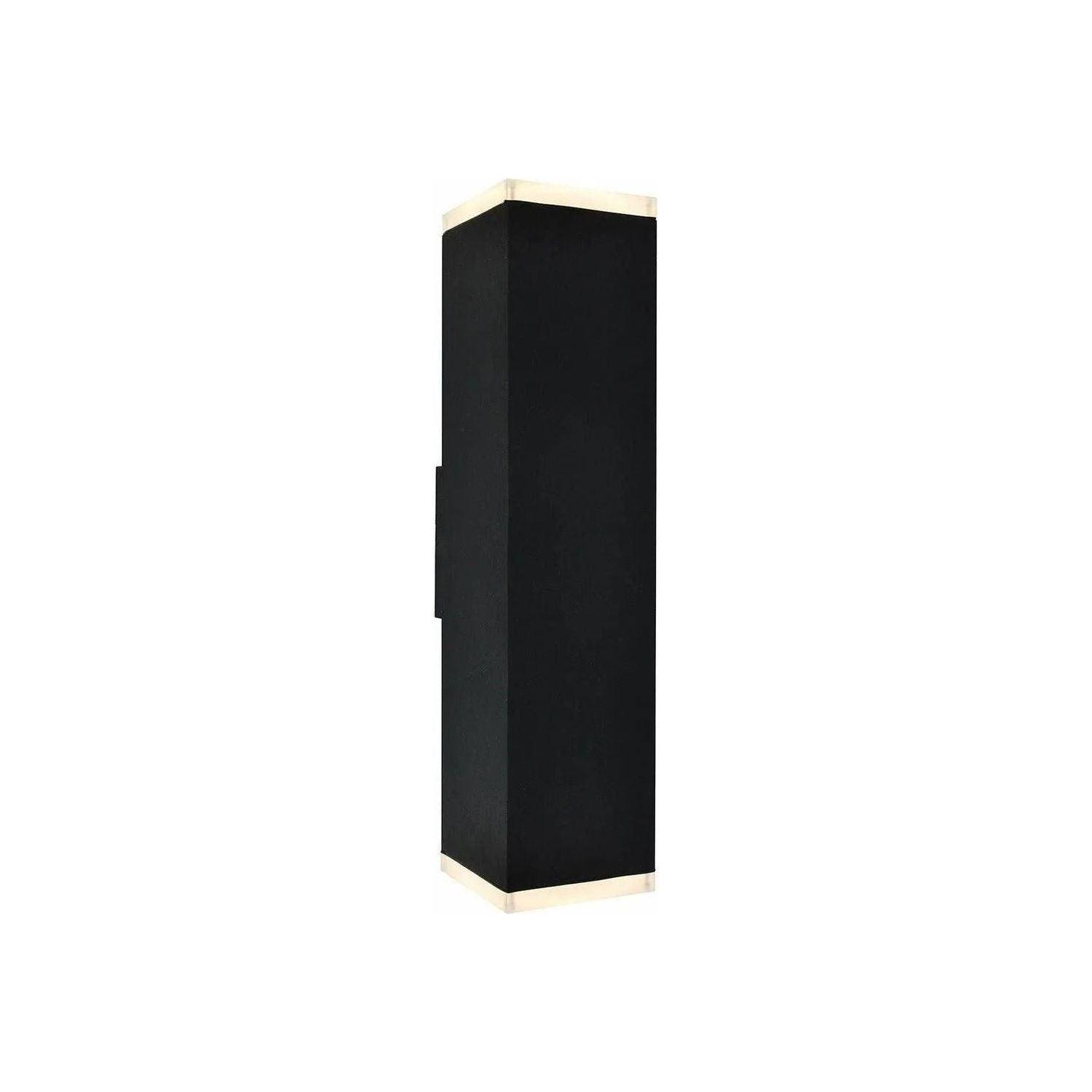Avenue Lighting - Avenue Double Outdoor LED Wall Mount - AV9892-BLK - Canada Light Shop
