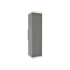 Avenue Lighting - Avenue Double Outdoor LED Wall Mount - AV9892-SLV - Canada Light Shop