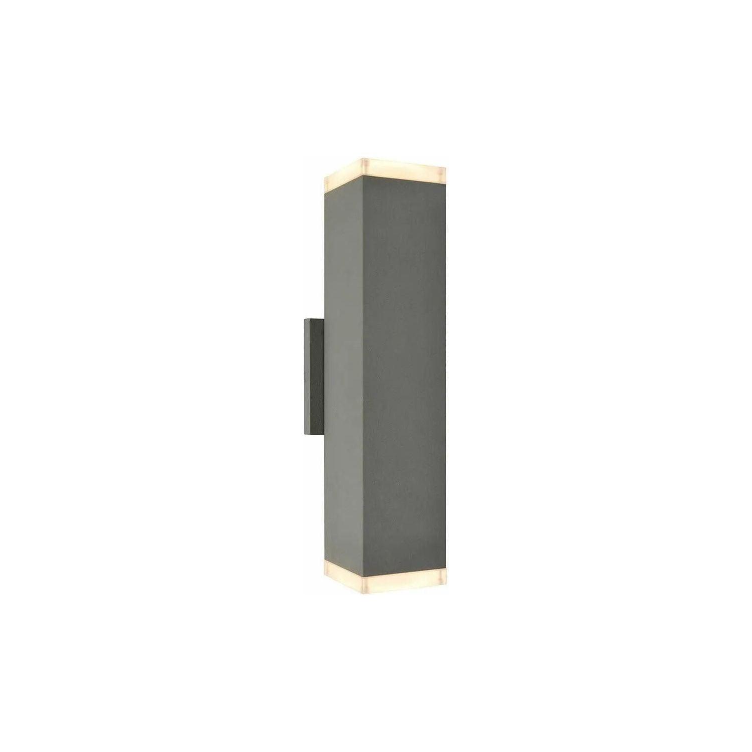 Avenue Lighting - Avenue Double Outdoor LED Wall Mount - AV9893-SLV - Canada Light Shop
