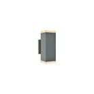 Avenue Lighting - Avenue Double Outdoor LED Wall Mount - AV9894-SLV - Canada Light Shop