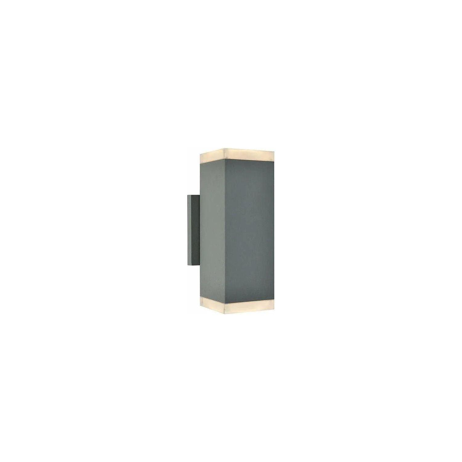 Avenue Lighting - Avenue Double Outdoor LED Wall Mount - AV9894-SLV - Canada Light Shop