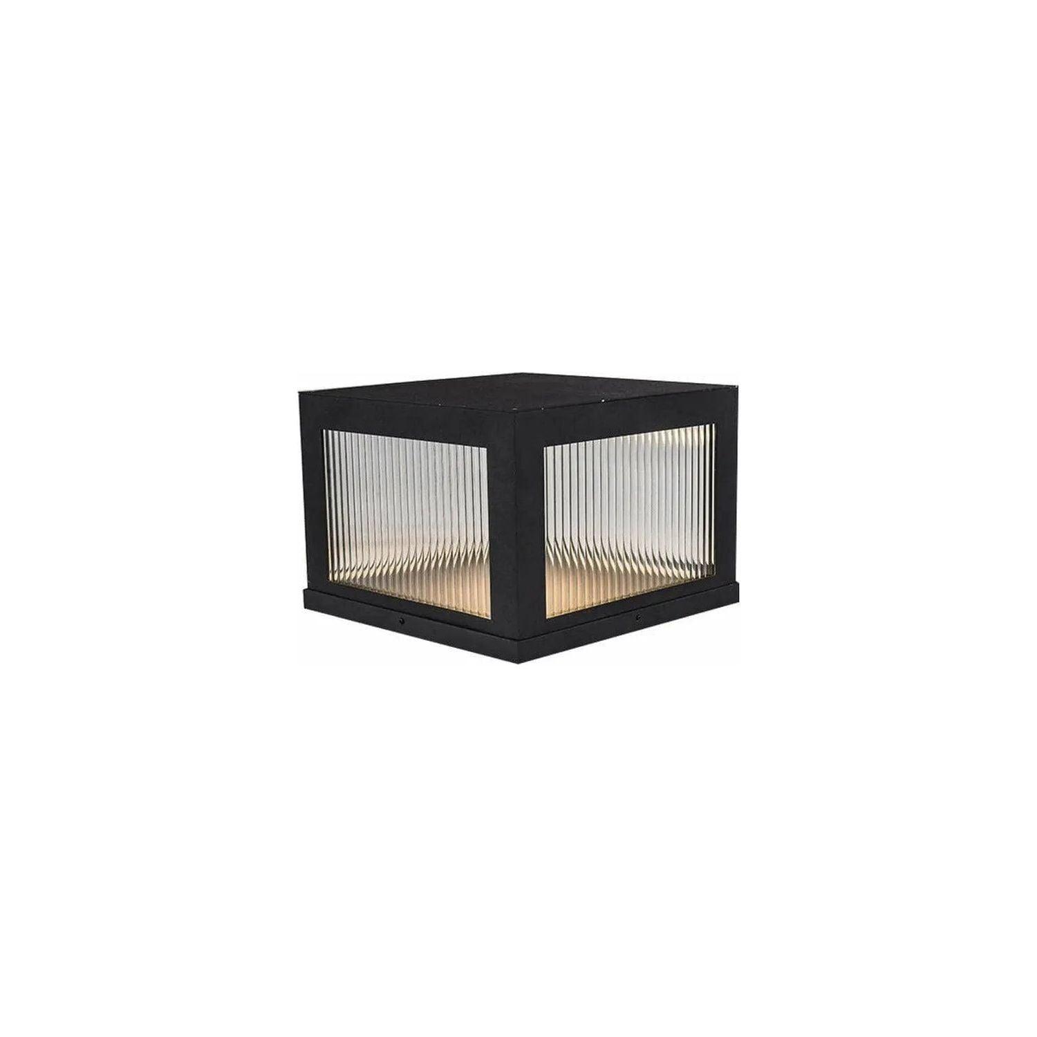 Avenue Lighting - Avenue Outdoor LED Pillar Mount - AV9905-BLK - Canada Light Shop