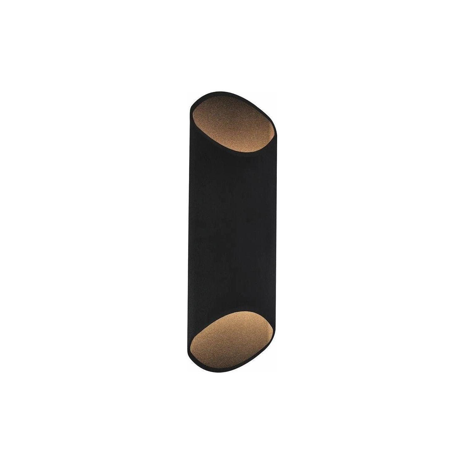 Avenue Lighting - Avenue Round Outdoor LED Wall Mount - AV9895-BLK - Canada Light Shop