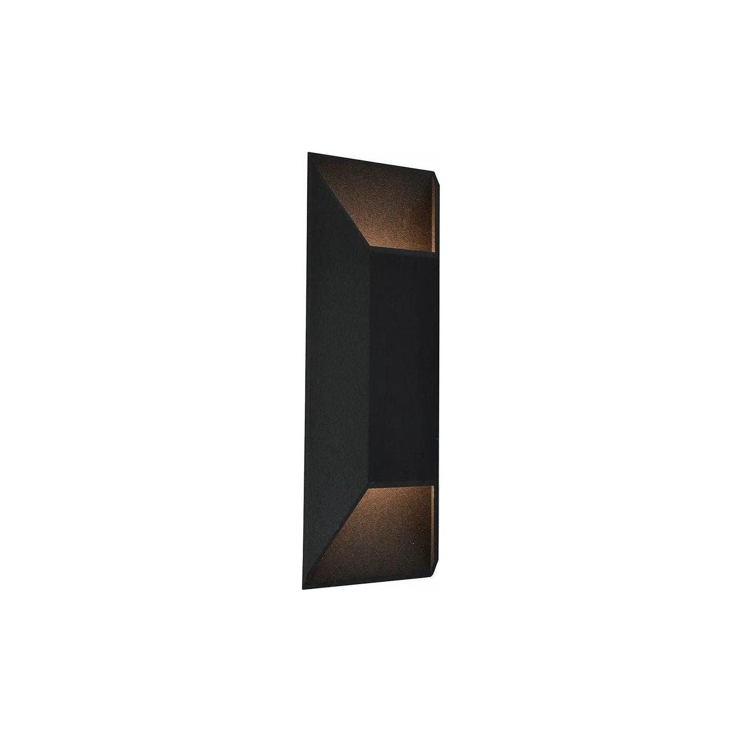 Avenue Lighting - Avenue Square Outdoor LED Wall Mount - AV9898-BLK - Canada Light Shop