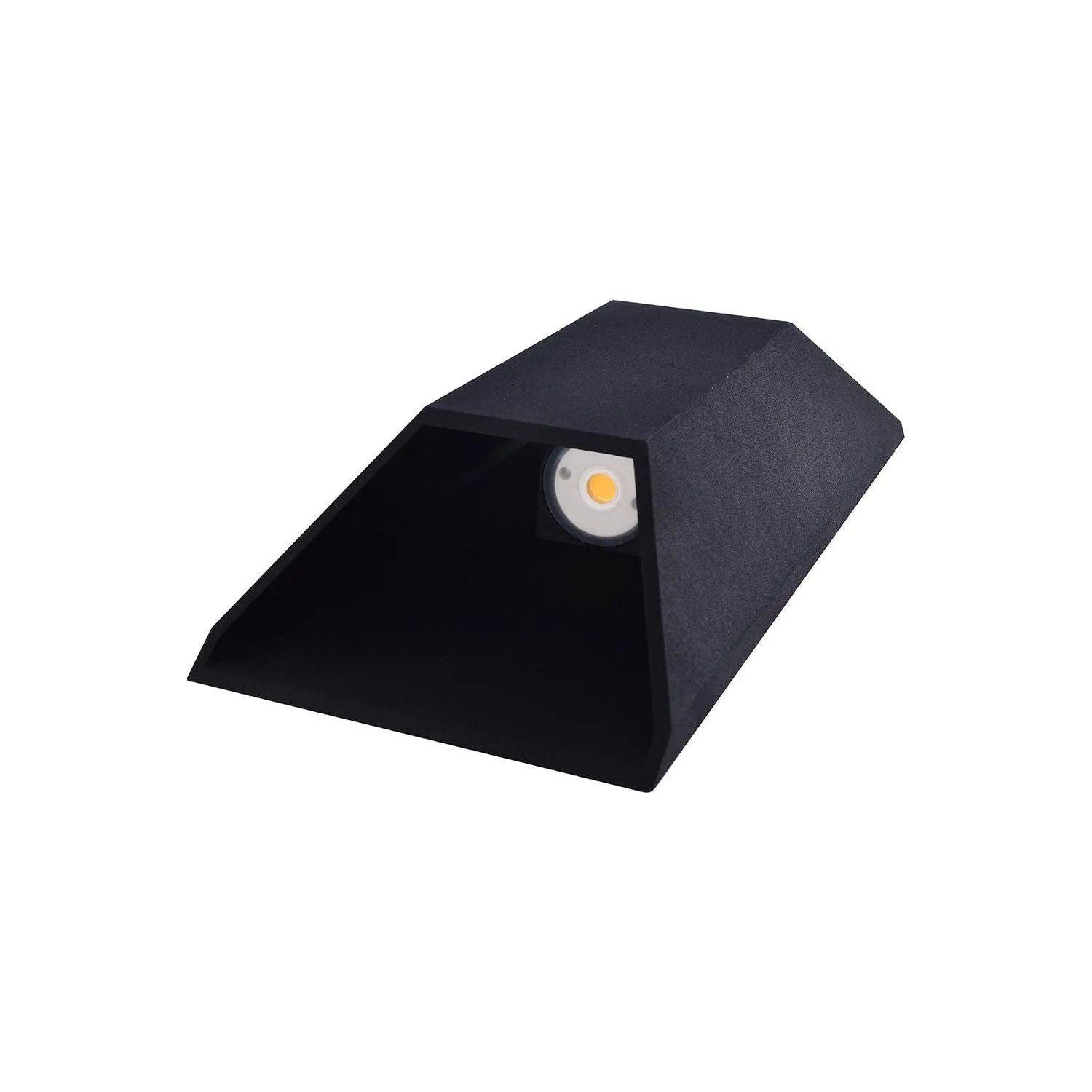 Avenue Lighting - Avenue Square Outdoor LED Wall Mount - AV9898-BLK - Canada Light Shop