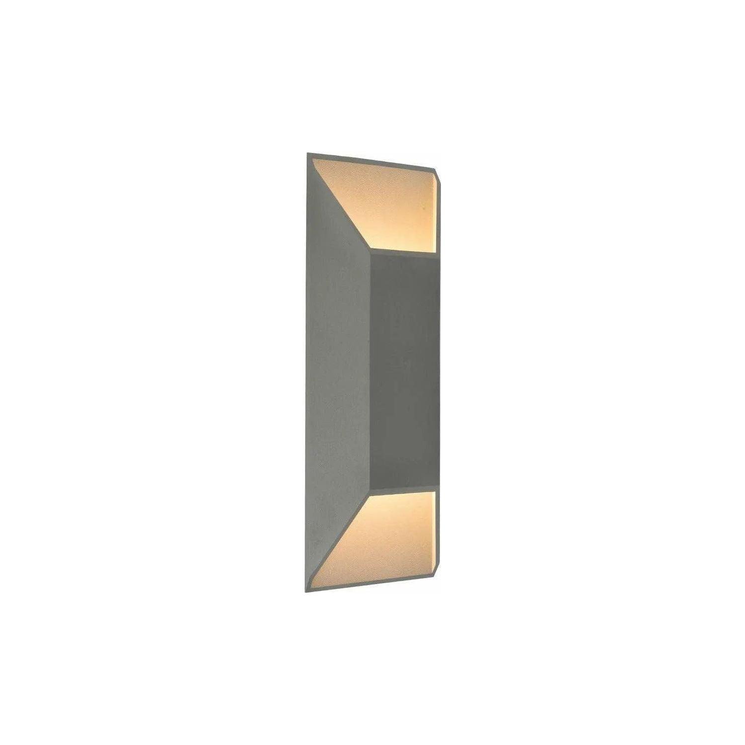 Avenue Lighting - Avenue Square Outdoor LED Wall Mount - AV9898-SLV - Canada Light Shop
