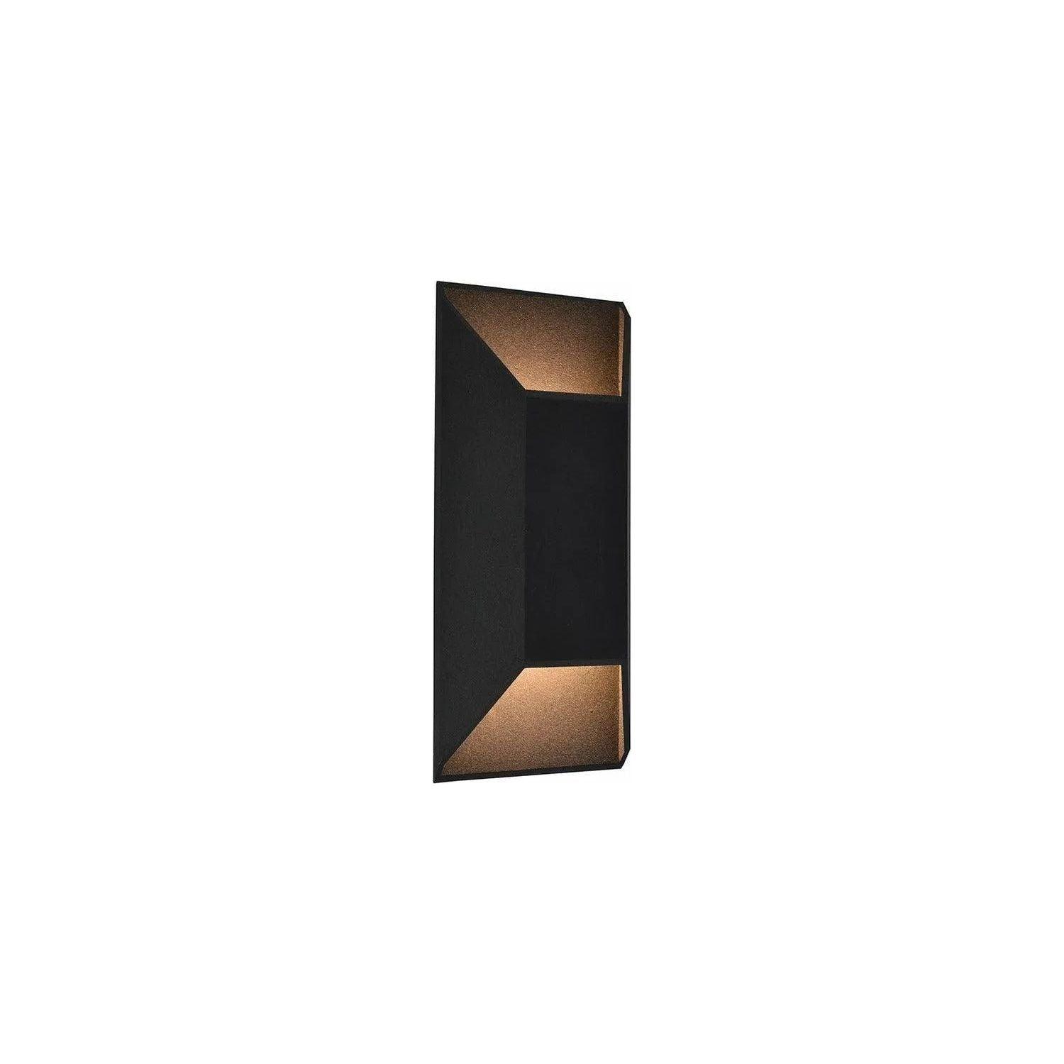 Avenue Lighting - Avenue Square Outdoor LED Wall Mount - AV9899-BLK - Canada Light Shop