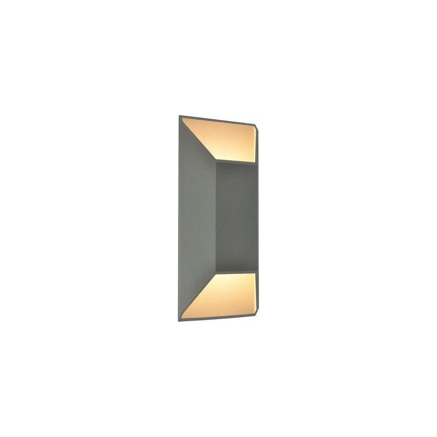 Avenue Lighting - Avenue Square Outdoor LED Wall Mount - AV9899-SLV - Canada Light Shop