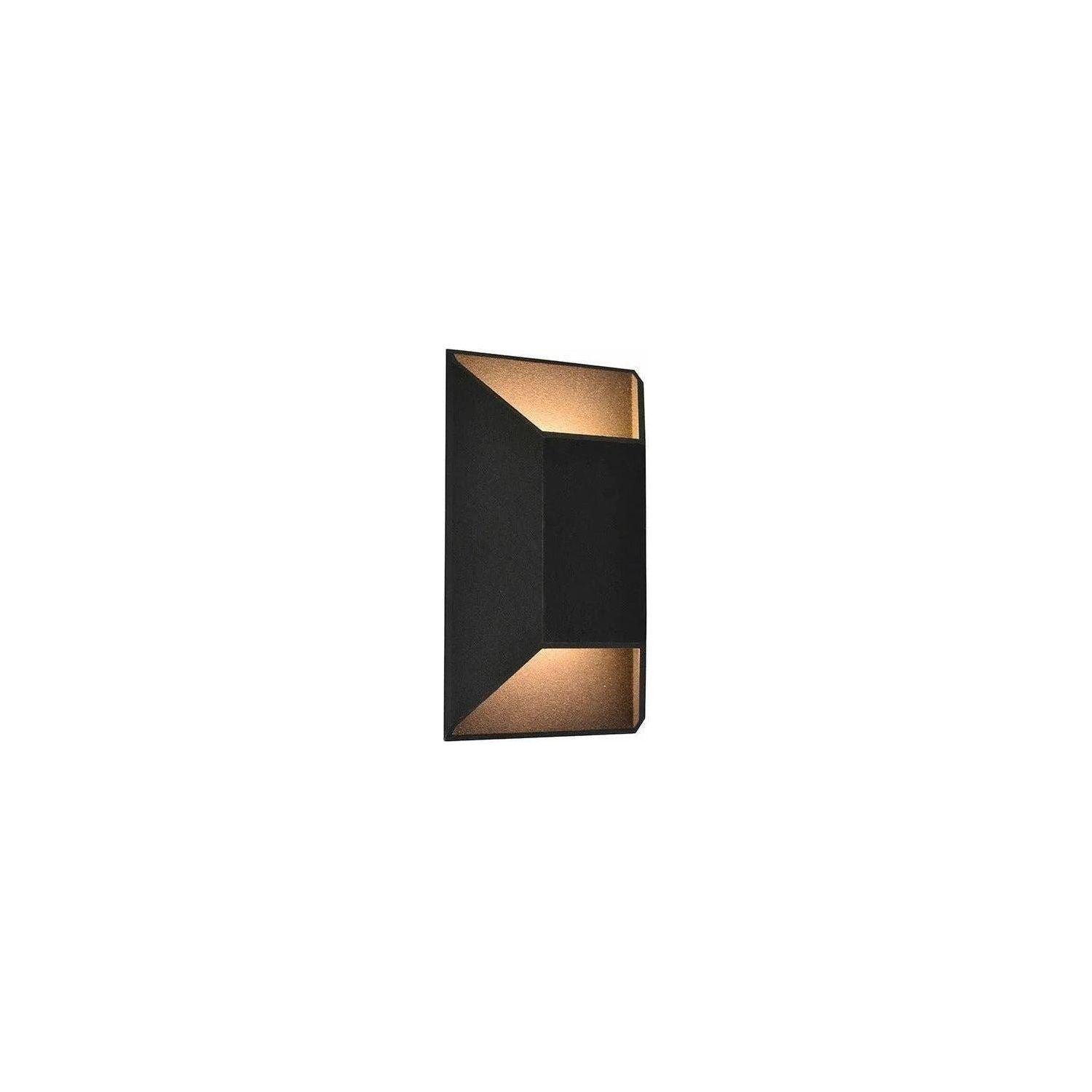 Avenue Lighting - Avenue Square Outdoor LED Wall Mount - AV9900-BLK - Canada Light Shop