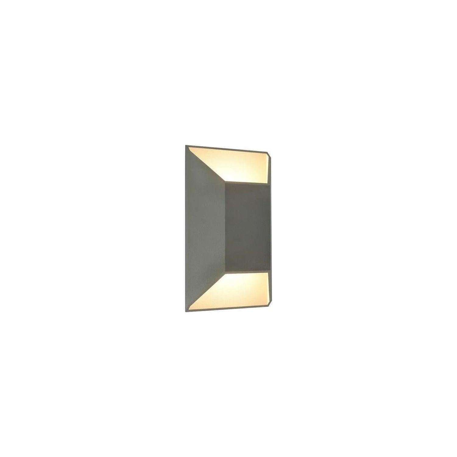 Avenue Lighting - Avenue Square Outdoor LED Wall Mount - AV9900-SLV - Canada Light Shop