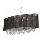 Avenue Lighting - Beverly Dr. Linear Chandelier - HF1503-BLK - Canada Light Shop
