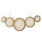 Avenue Lighting - Bottega LED Linear Chandelier - HF5010-PB - Canada Light Shop