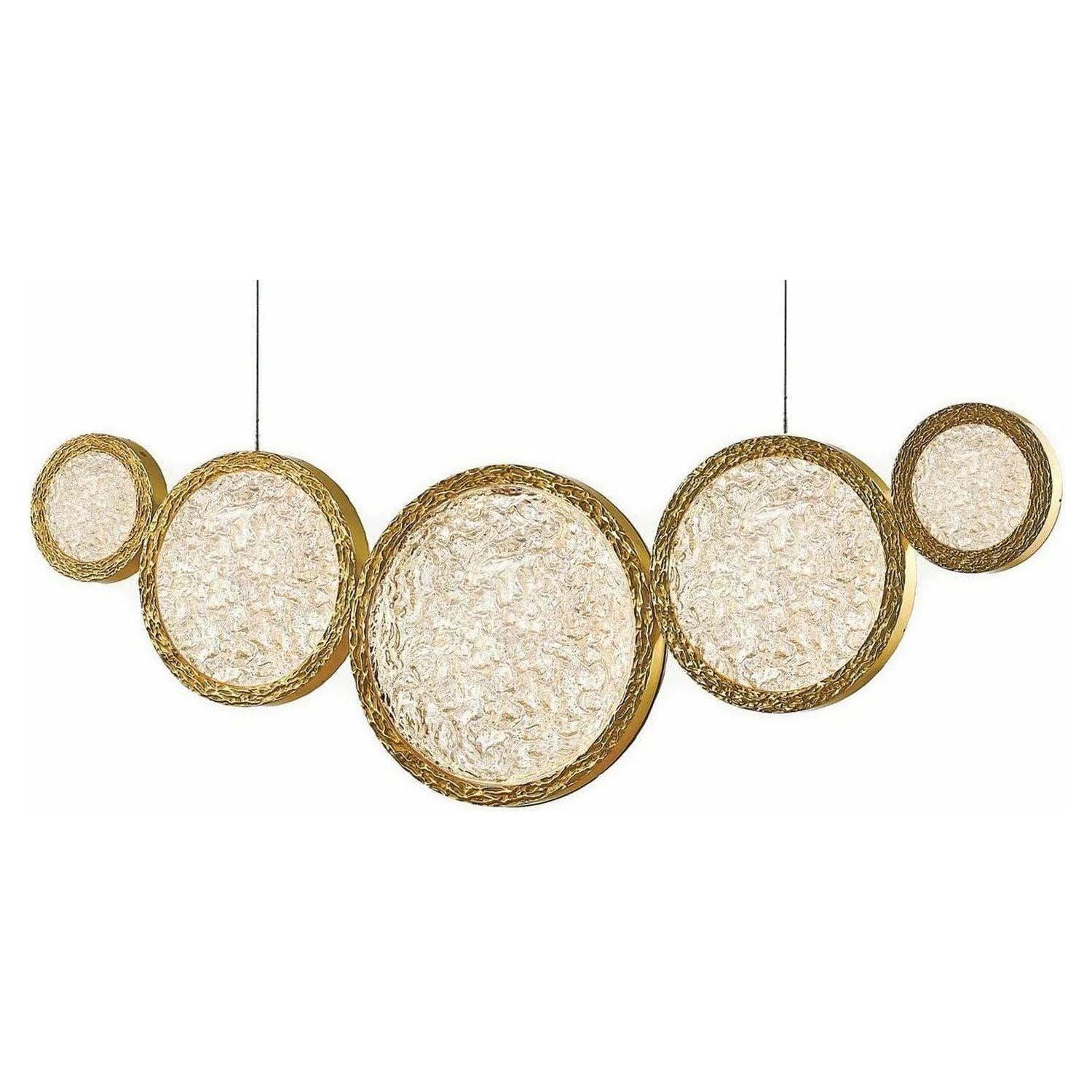 Avenue Lighting - Bottega LED Linear Chandelier - HF5010-PB - Canada Light Shop