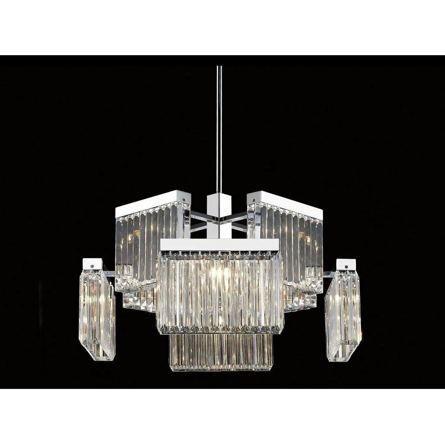 Avenue Lighting - Broadway Chandelier - HF4008-PN - Canada Light Shop