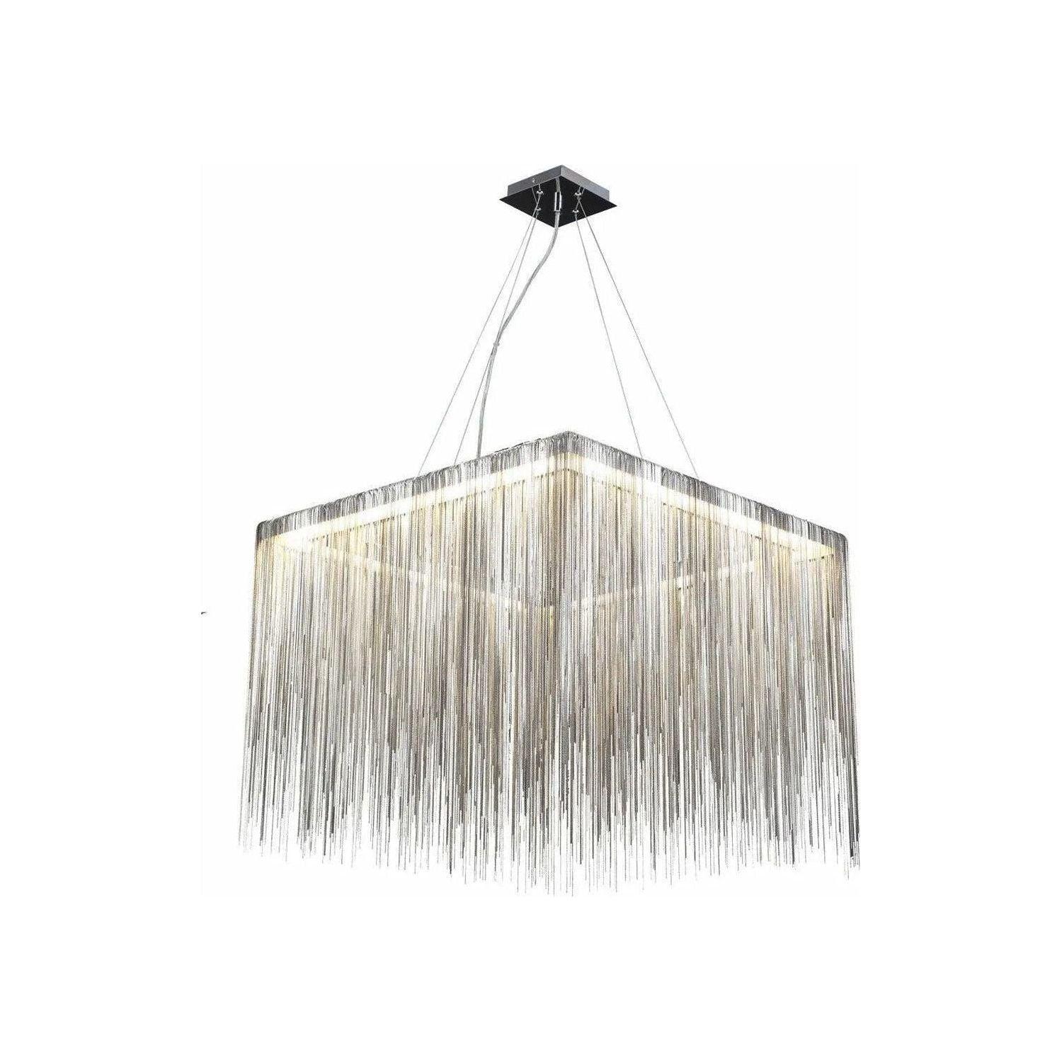 Avenue Lighting - Fountain Ave LED Squae Pendant - HF1203-CH - Canada Light Shop
