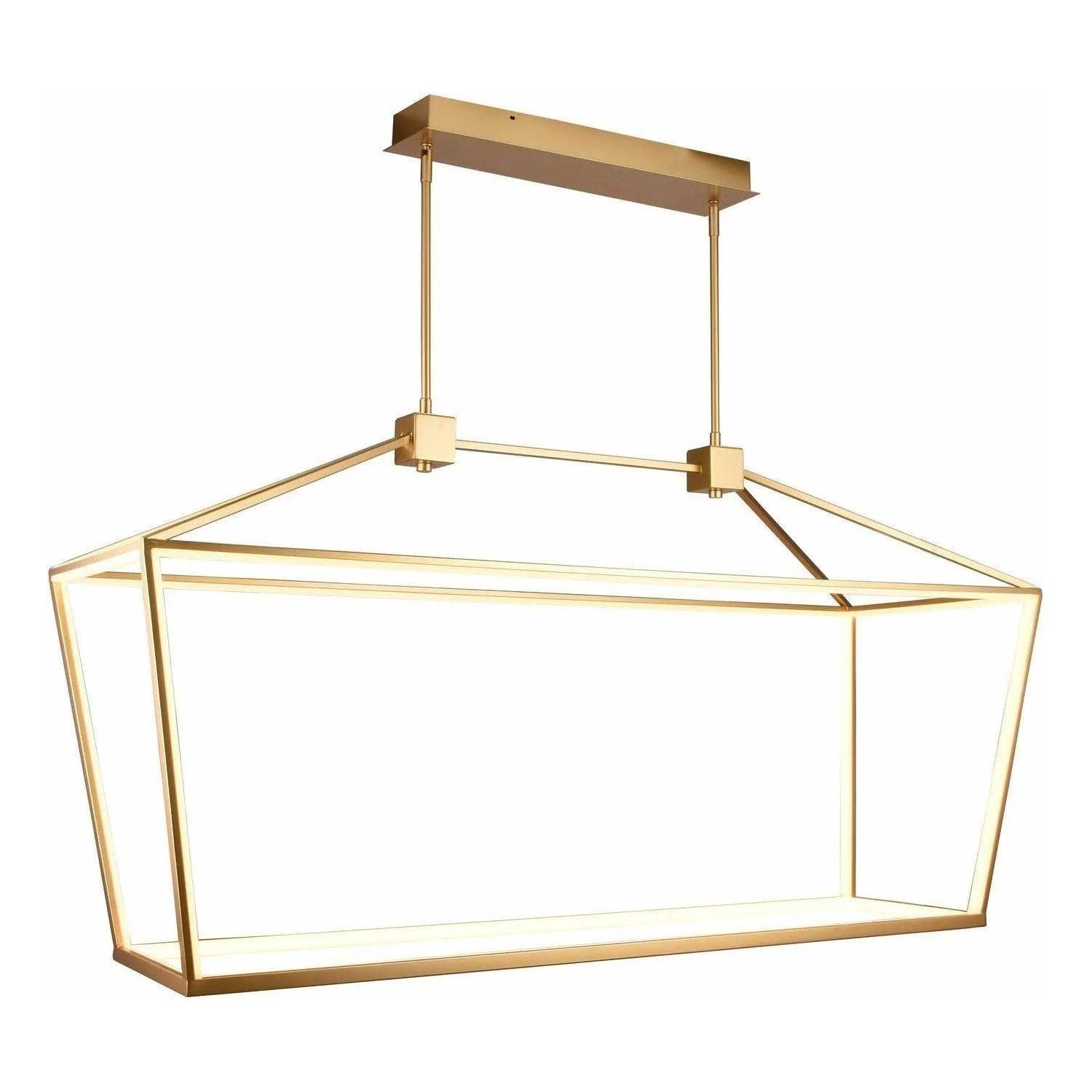 Avenue Lighting - Park Ave. Linear Chandelier - HF9403-GLD - Canada Light Shop