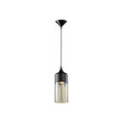 Avenue Lighting - Robertson Blvd. Cylinder Pendant - HF9112-BKBZ - Canada Light Shop