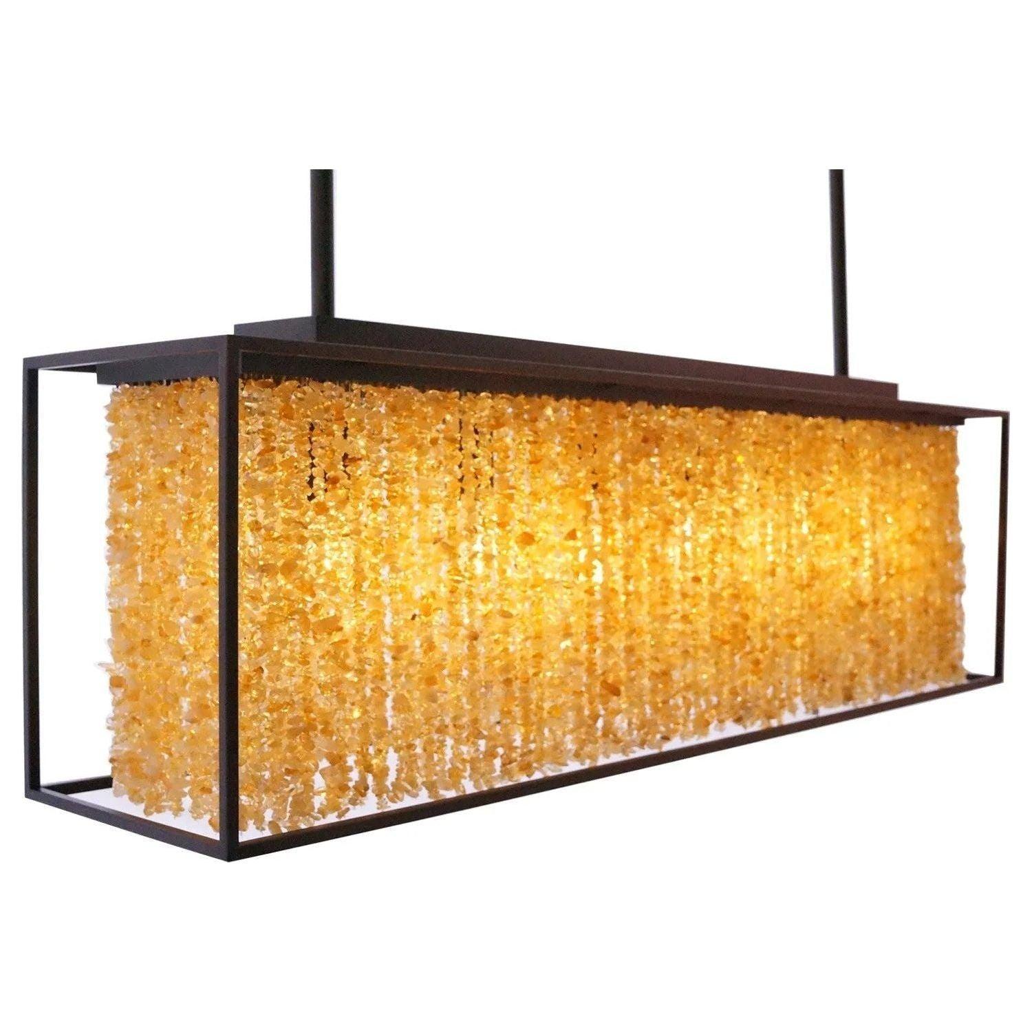 Avenue Lighting - Soho Linear Chandelier - HF9000-DBZ - Canada Light Shop