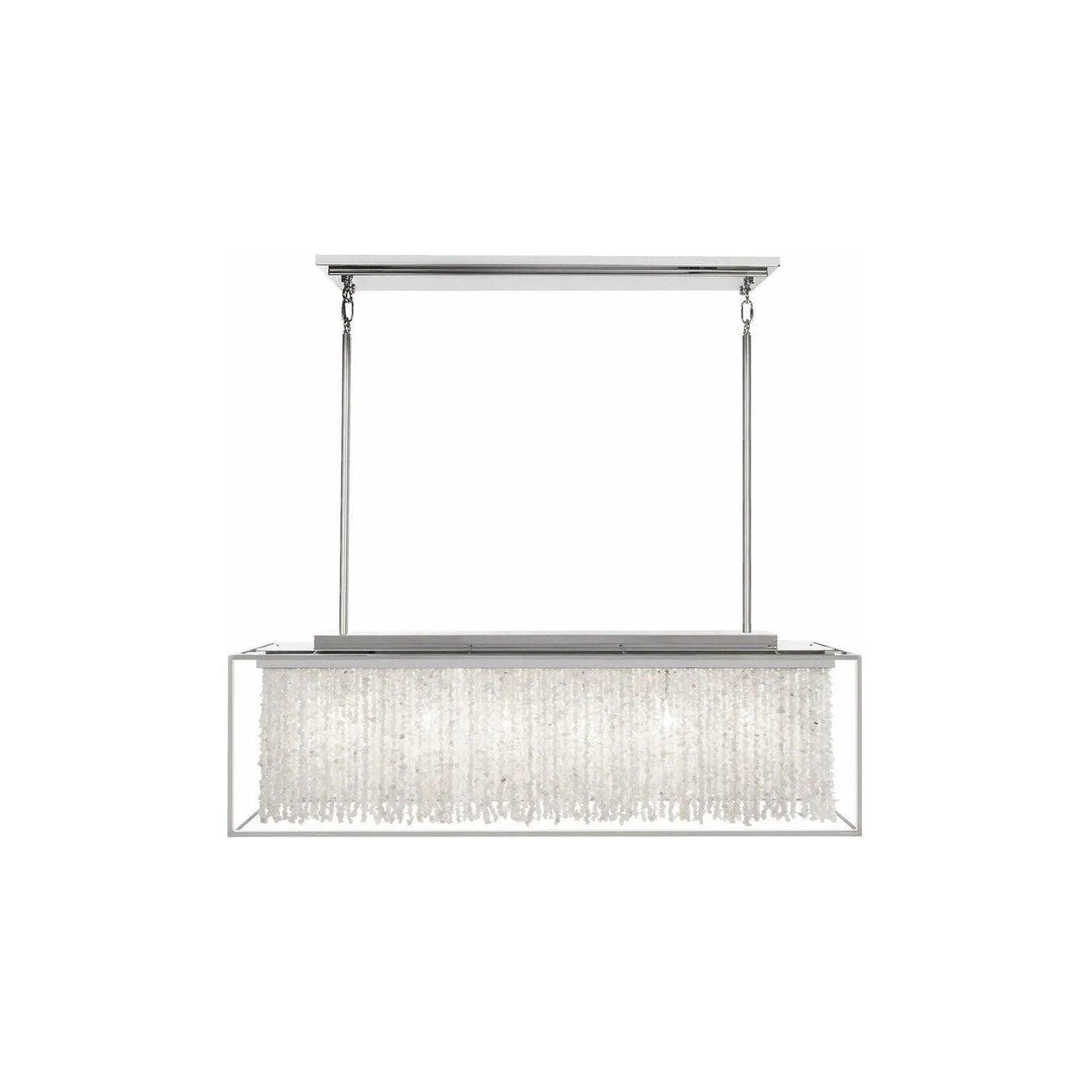 Avenue Lighting - Soho Linear Chandelier - HF9000-SLV - Canada Light Shop