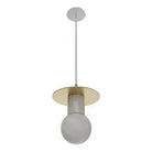 Avenue Lighting - The Newport Pendant - HF1951-BB-WHT - Canada Light Shop