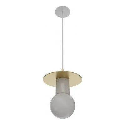 Avenue Lighting - The Newport Pendant - HF1951-BB-WHT - Canada Light Shop