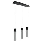 Avenue Lighting - The Original Glacier Snow Avenue Flush Mount /Pendant - HF1900-3-GL-BK-SNW - Canada Light Shop