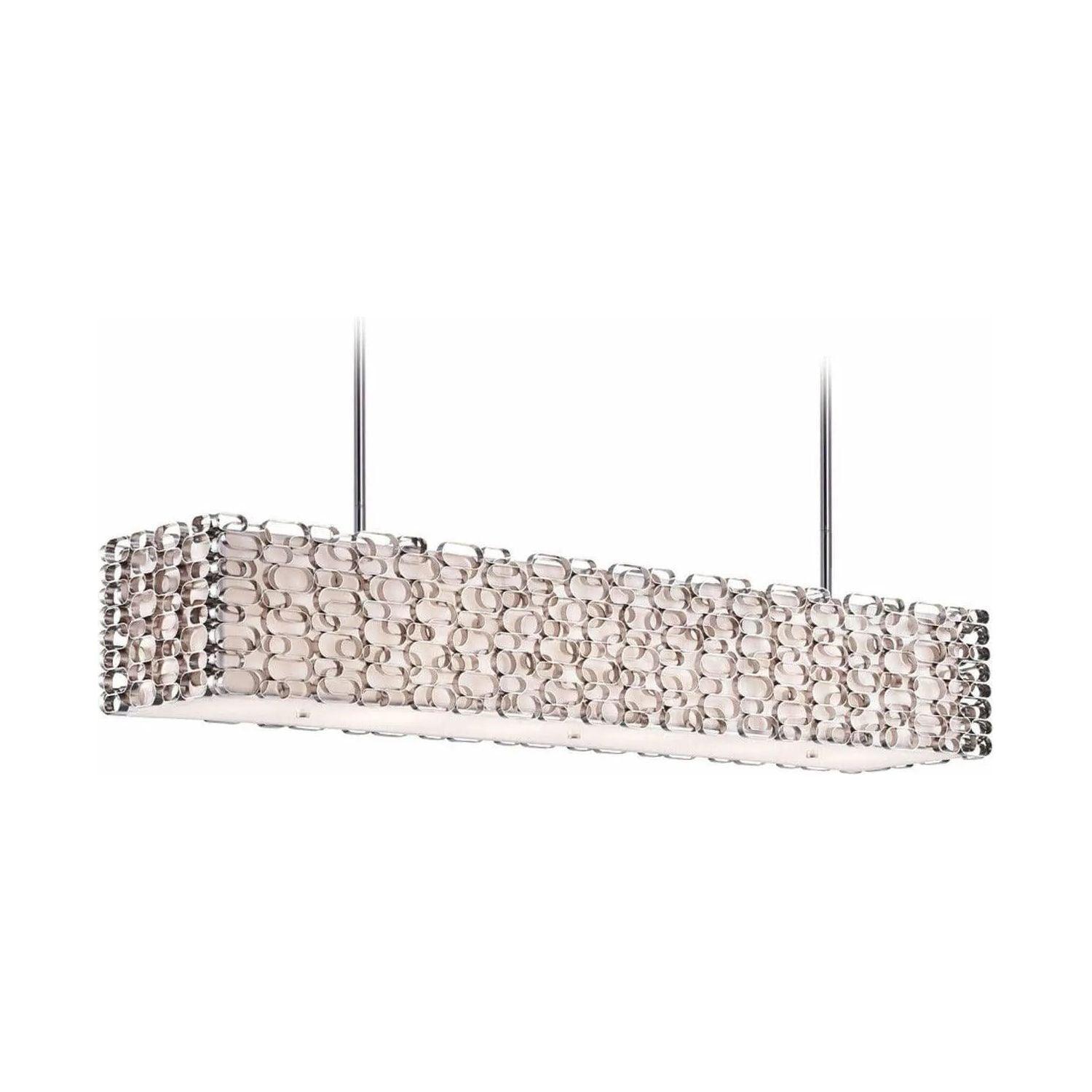 Avenue Lighting - Ventura Blvd. Linear Chandelier - HF1700-PN - Canada Light Shop