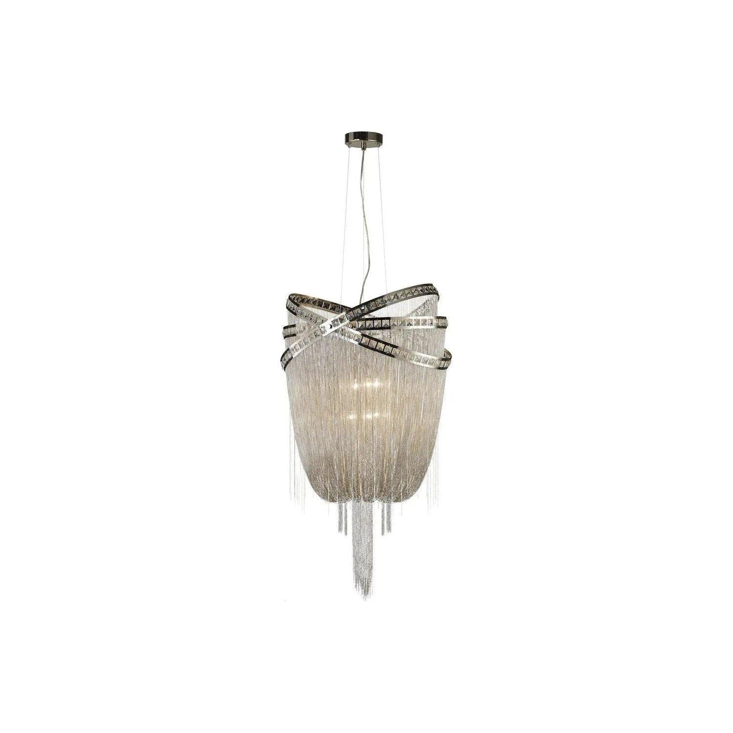 Avenue Lighting - Wilshire Blvd. Chandelier - HF1608-NCK - Canada Light Shop