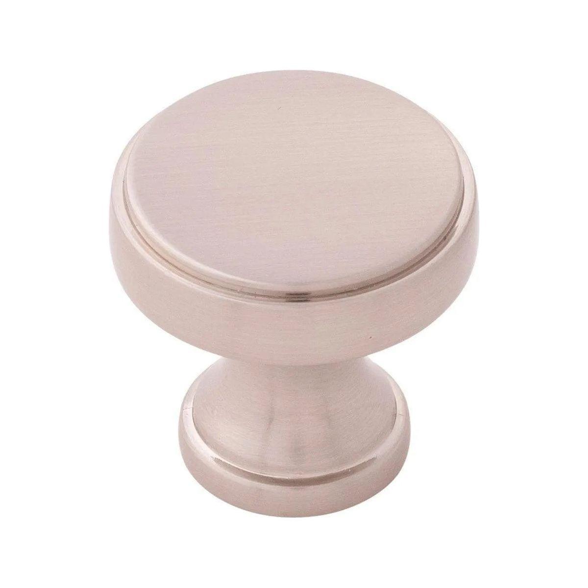 Belwith-Keeler - Brownstone Round Knob - B077459-SN - Canada Light Shop