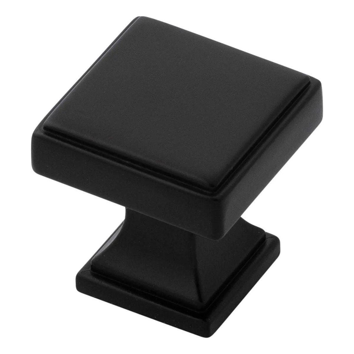 Belwith-Keeler - Brownstone Square Knob - B077458-MB - Canada Light Shop