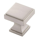 Belwith-Keeler - Brownstone Square Knob - B077458-SN - Canada Light Shop