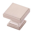 Belwith-Keeler - Brownstone Square Knob - B077460-SN - Canada Light Shop