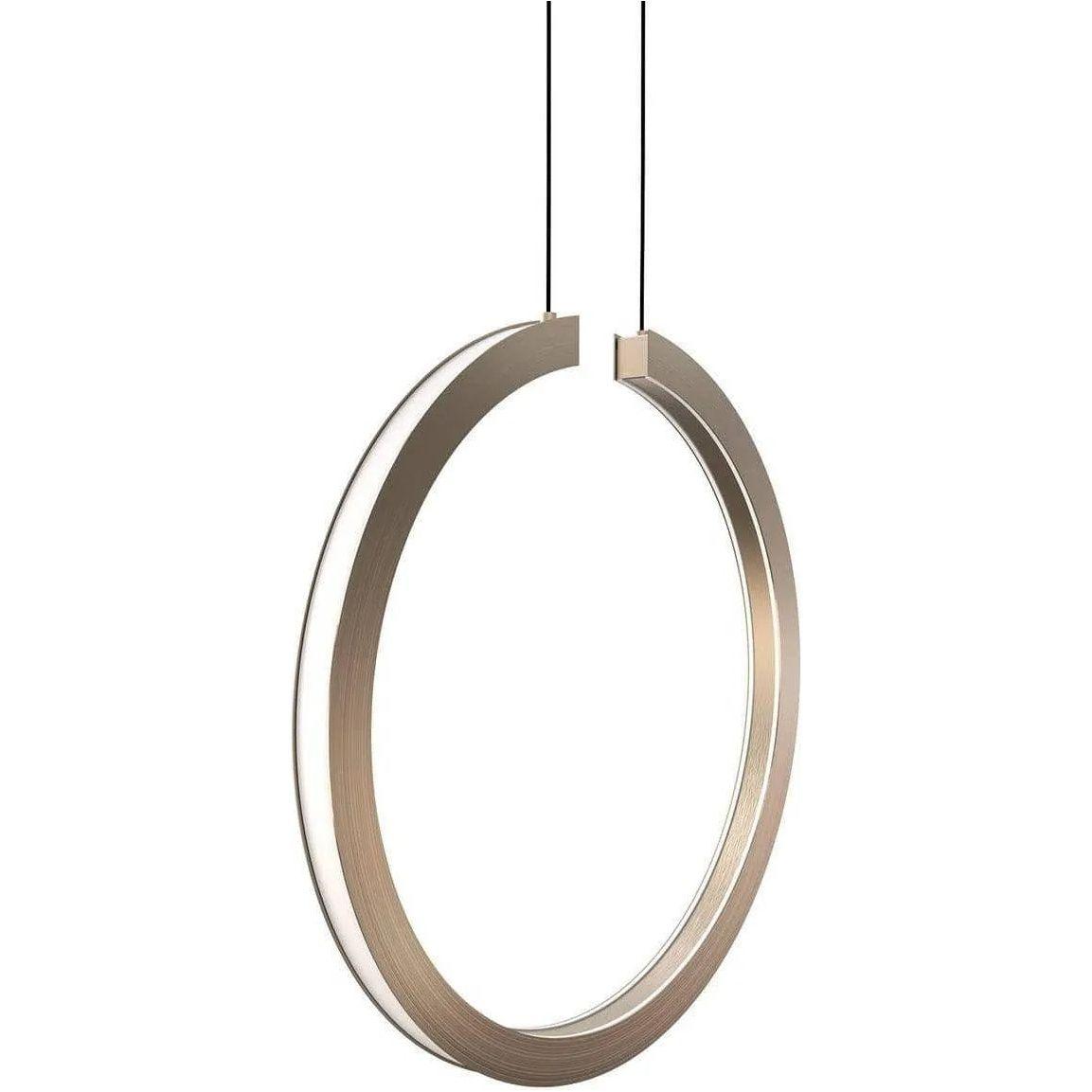 BlackJack Lighting - Cirq Pendant - CRQ-18P-SN-12T-30K - Canada Light Shop