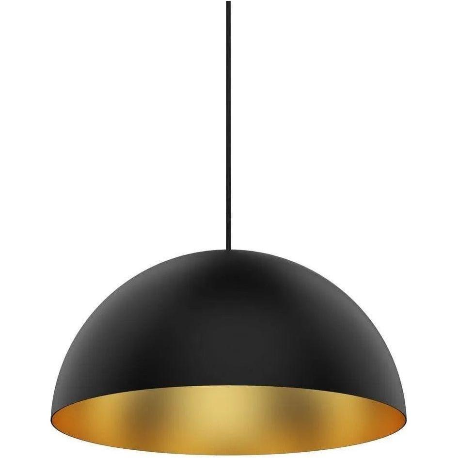 BlackJack Lighting - Domos Pendant - DOM-16P-BG-12E-NAK - Canada Light Shop