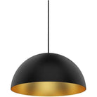 BlackJack Lighting - Domos Pendant - DOM-16P-BG-12U-30K - Canada Light Shop