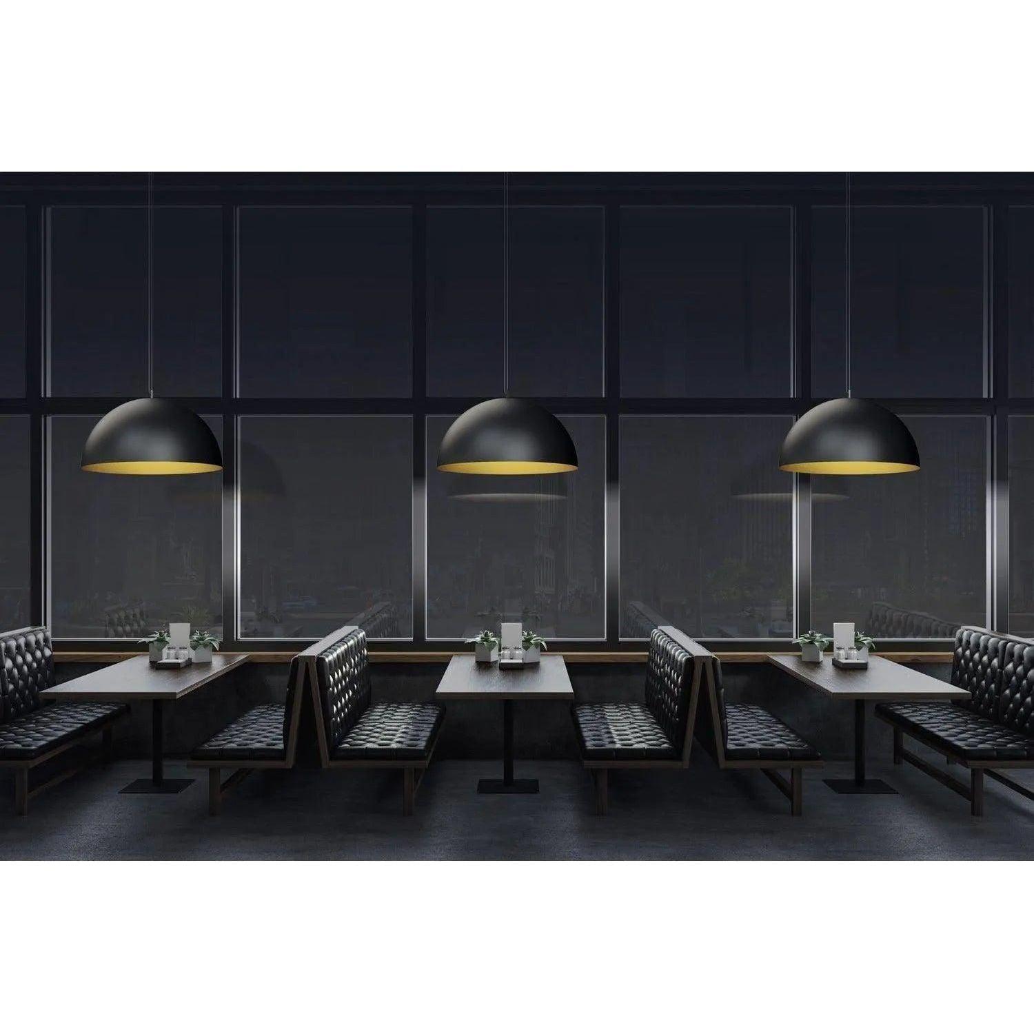BlackJack Lighting - Domos Pendant - DOM-32P-BG-12U-30K - Canada Light Shop