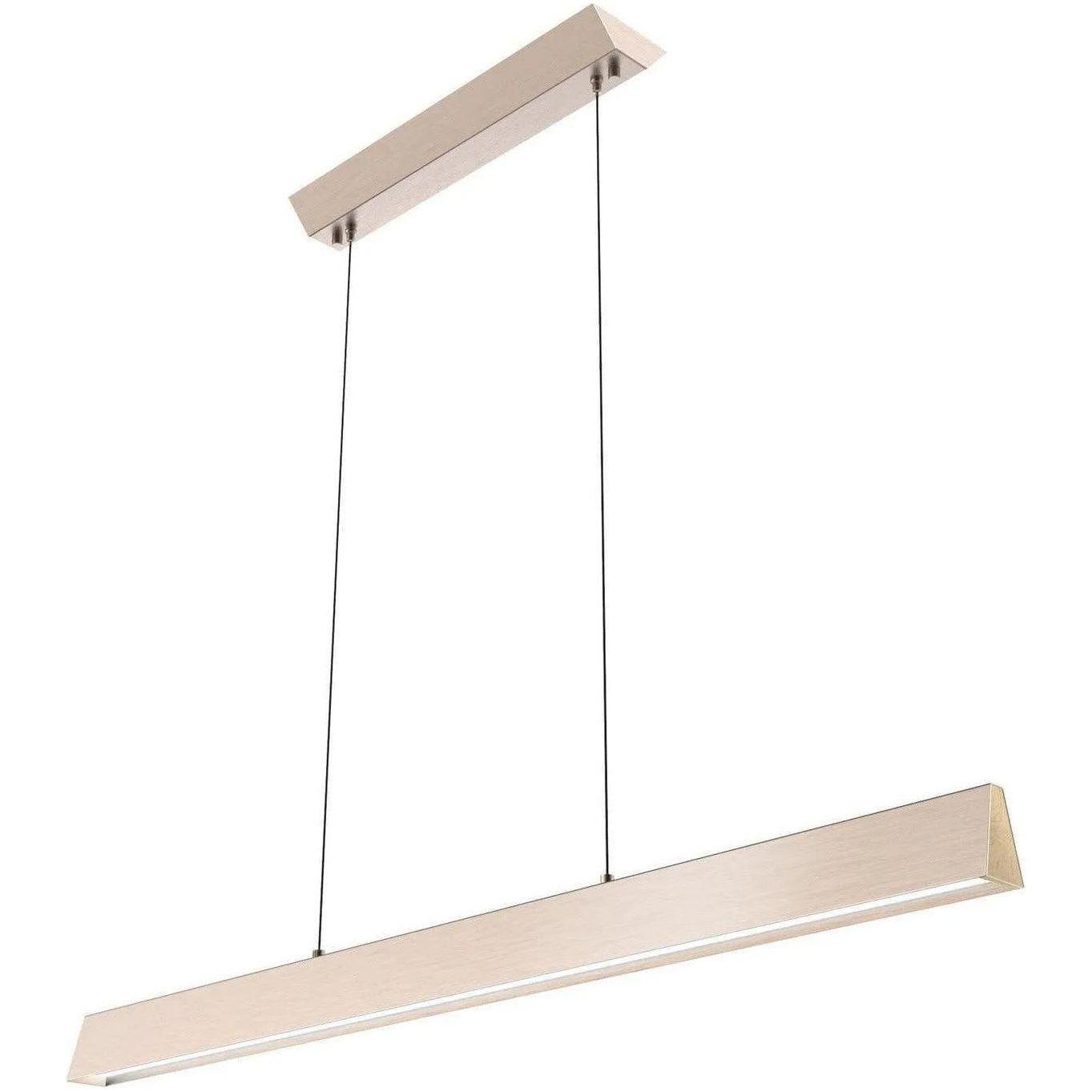 BlackJack Lighting - Flair Linear Pendant - FLR-48L-SN-MP-12T-30K - Canada Light Shop