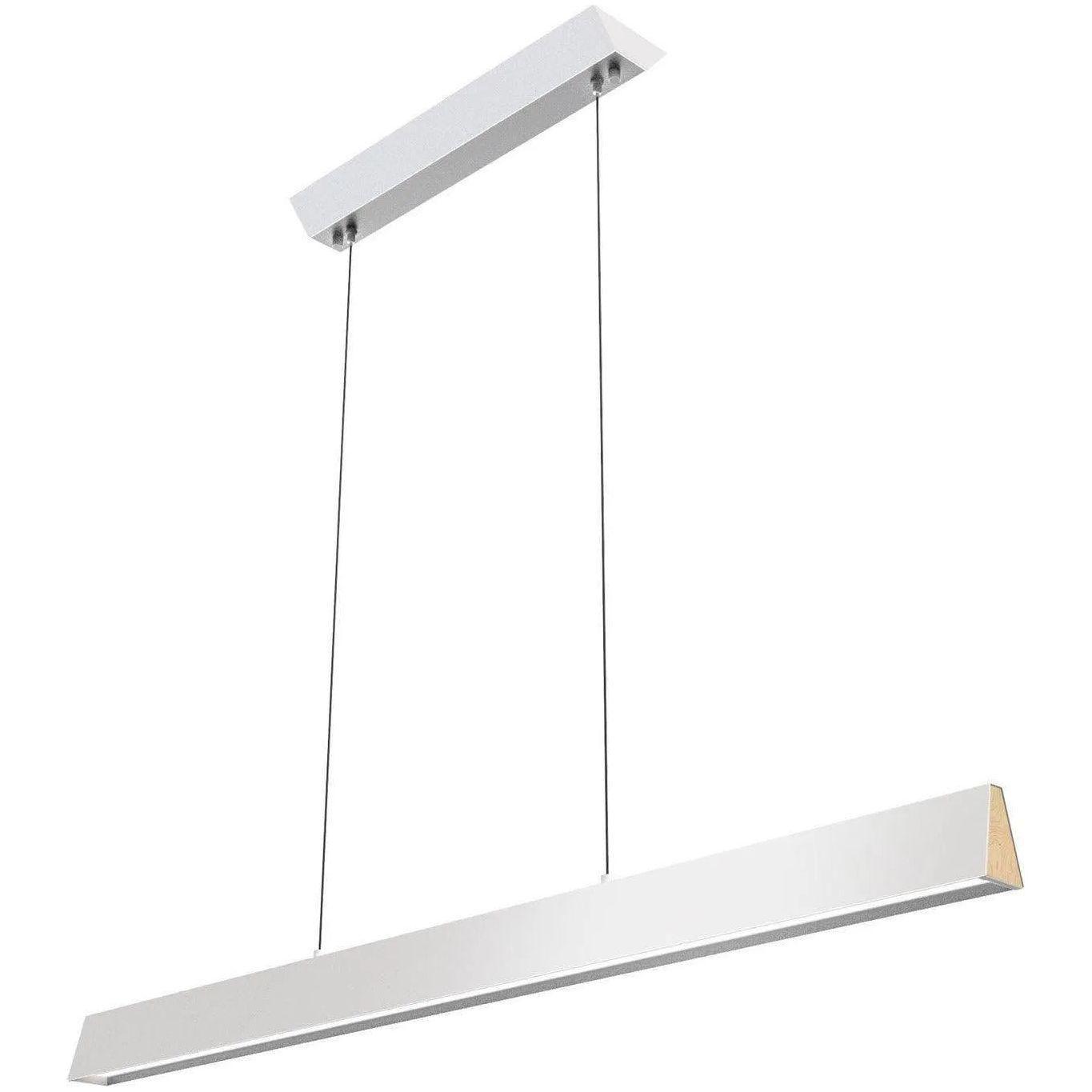 BlackJack Lighting - Flair Linear Pendant - FLR-48L-WH-MP-12T-30K - Canada Light Shop